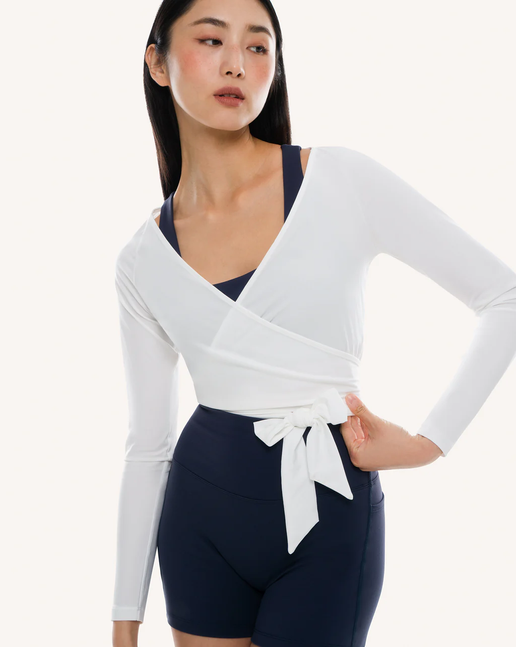 City Wrap Long Sleeve Top - Image 12