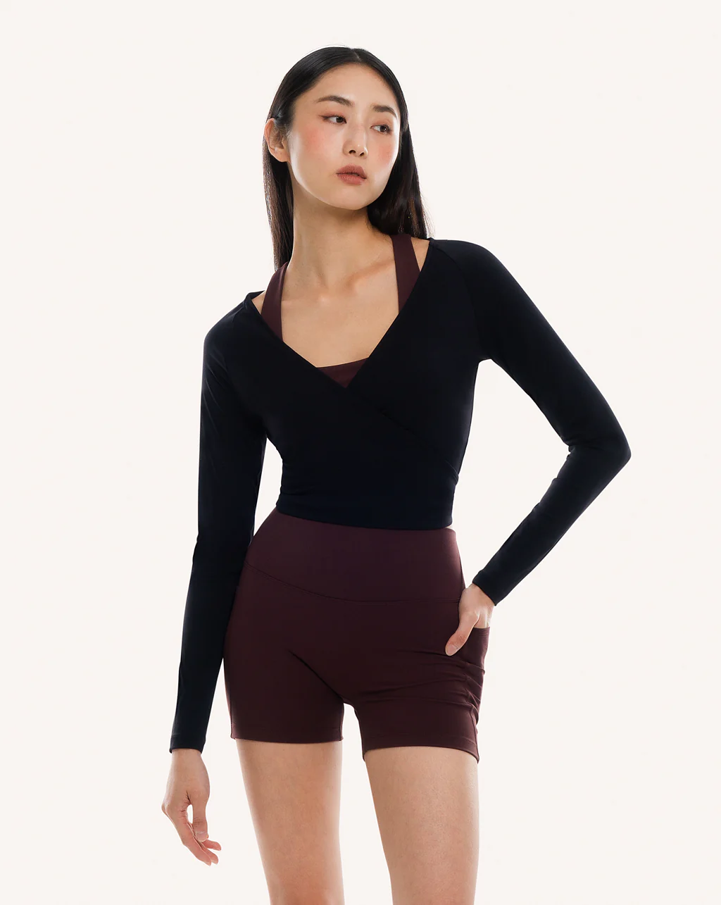 City Wrap Long Sleeve Top - Image 13