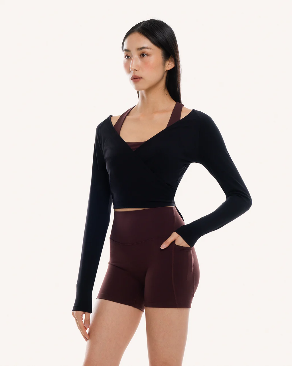 City Wrap Long Sleeve Top - Image 14