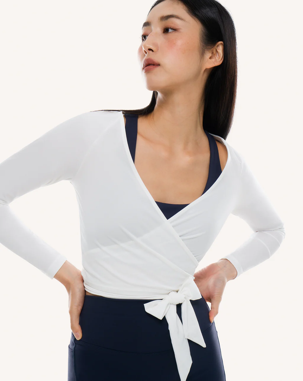 City Wrap Long Sleeve Top - Image 7