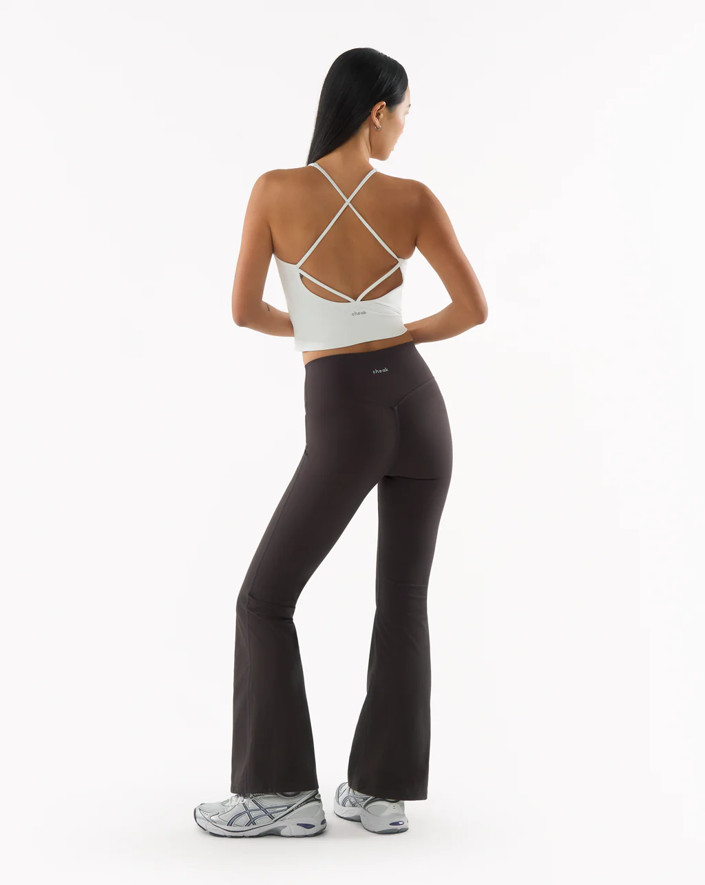 Define Invisible Scrunch Flare Legging Petite 28" - Image 12