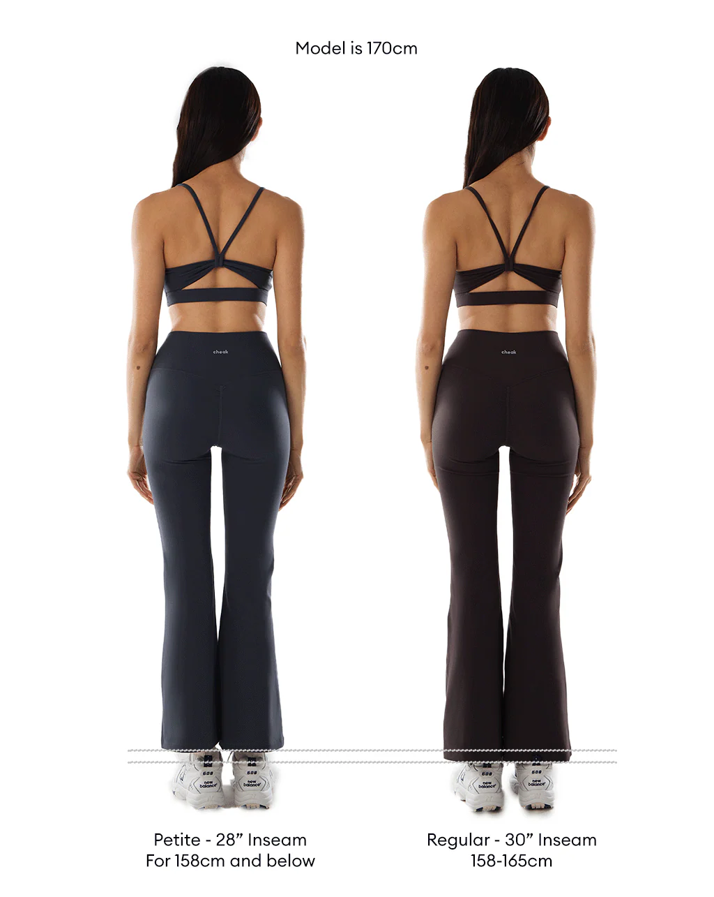 Define Invisible Scrunch Flare Legging Petite 28" - Image 5