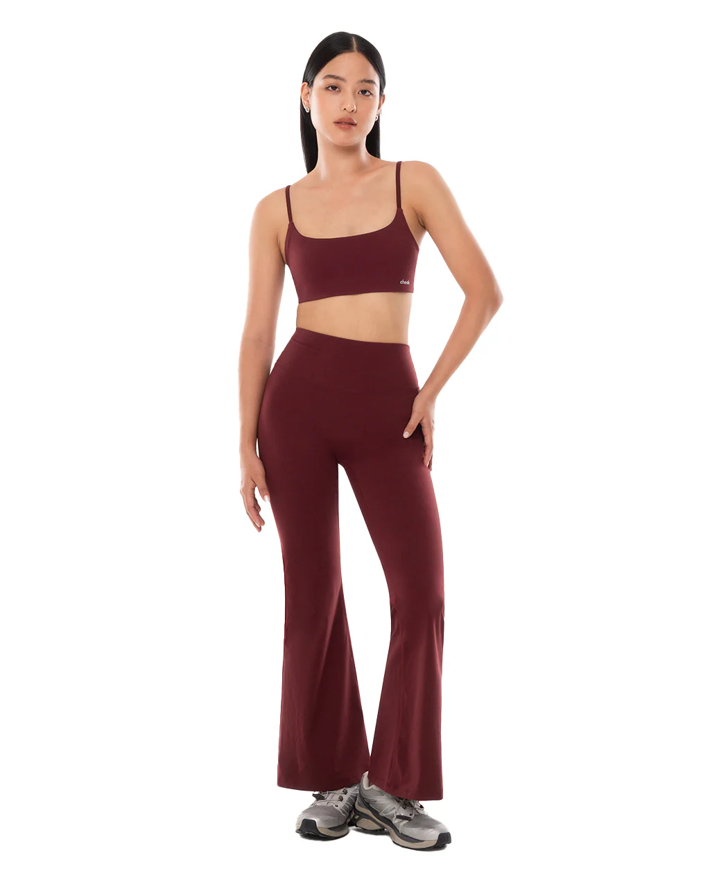 Define Invisible Scrunch Flare Legging Petite 28" - Image 6