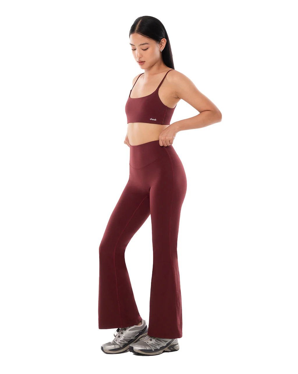 Define Invisible Scrunch Flare Legging Petite 28" - Image 7