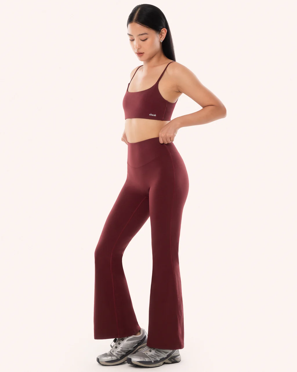 Define Invisible Scrunch Flare Legging Petite 28" - Image 9