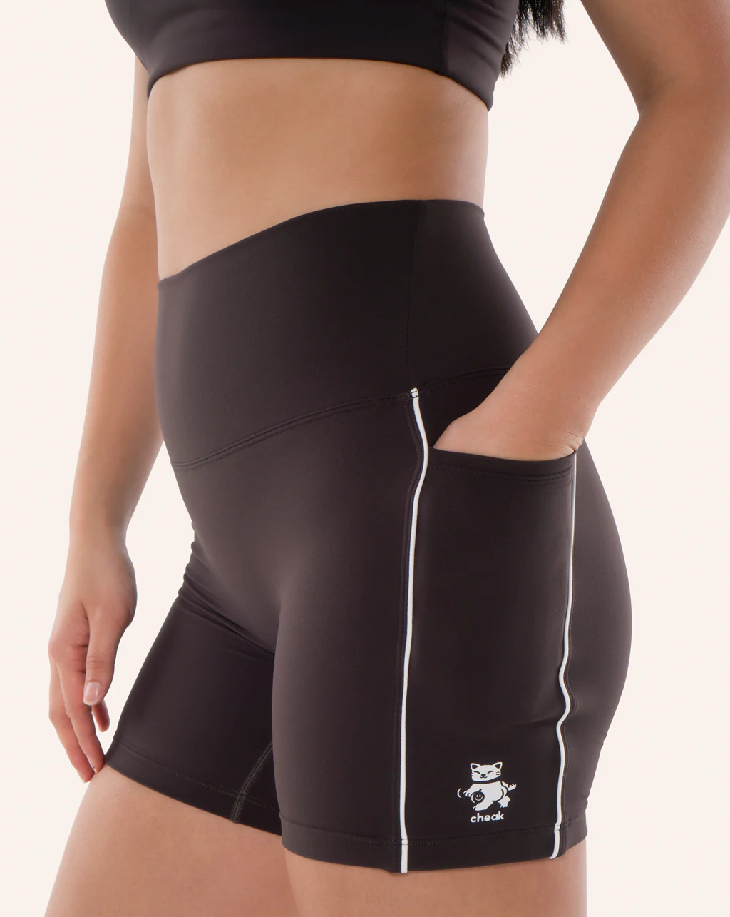 GJBC Biker Short with Pockets 6" - Image 11