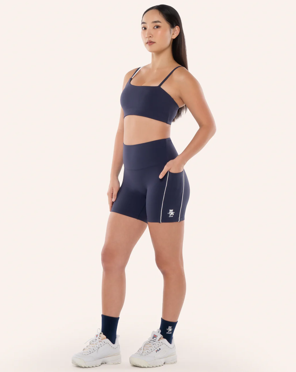 GJBC Biker Short with Pockets 6" - Image 4