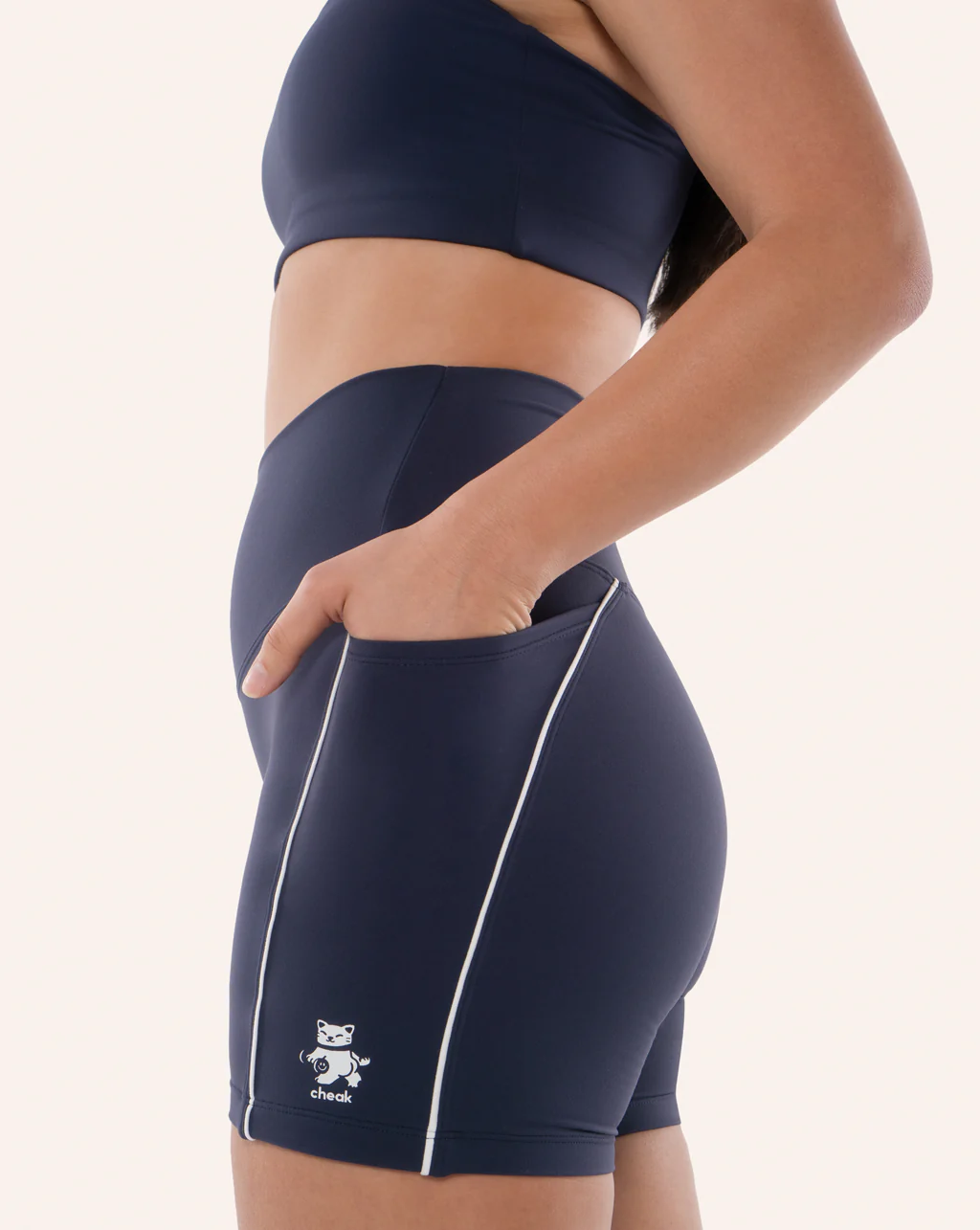 GJBC Biker Short with Pockets 6" - Image 5