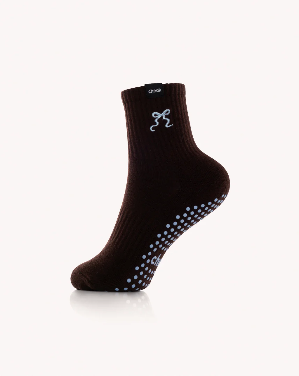 Pilates Crew Socks - Bow - Image 5