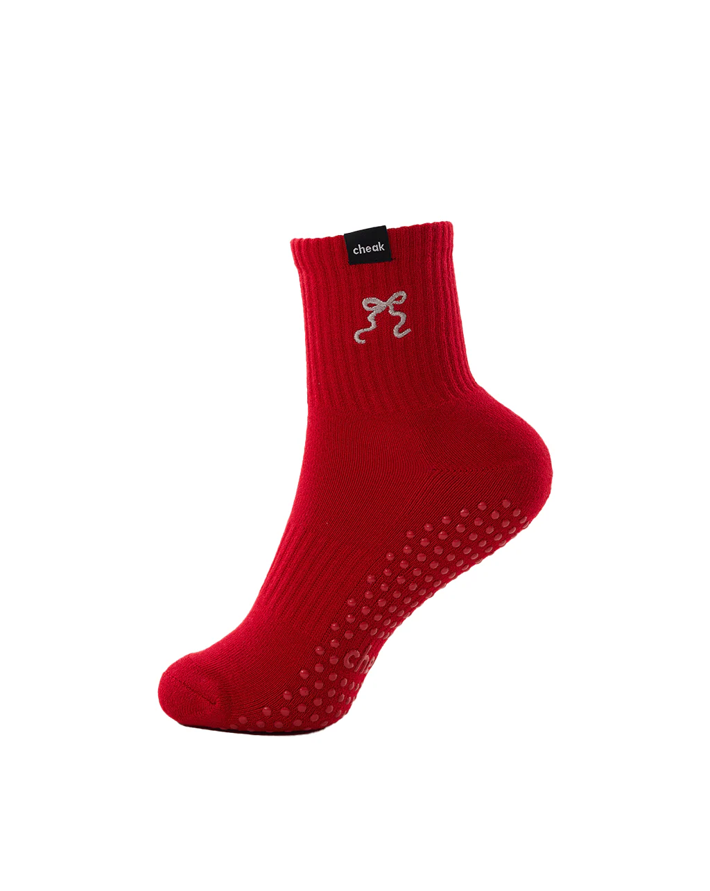 Pilates Crew Socks - Bow - Image 7
