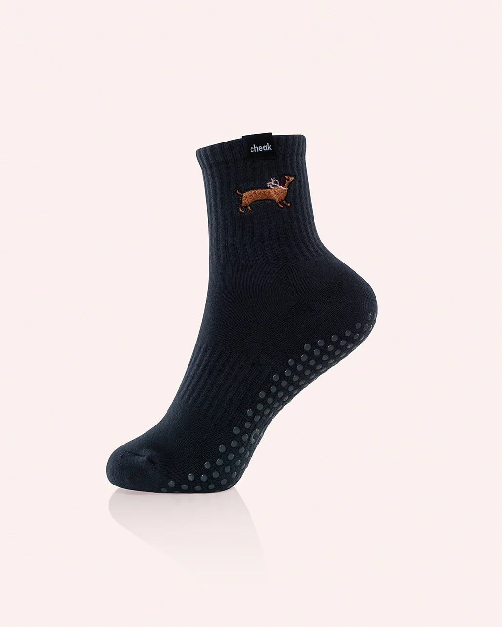 Pilates Crew Socks - Woof - Image 3