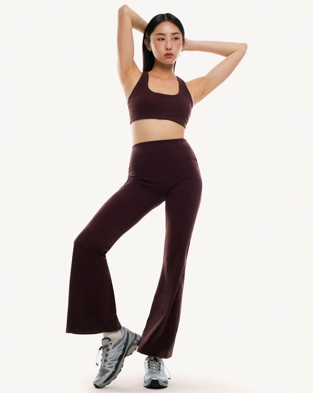 Power Flare Legging with Pockets 30" - Image 8