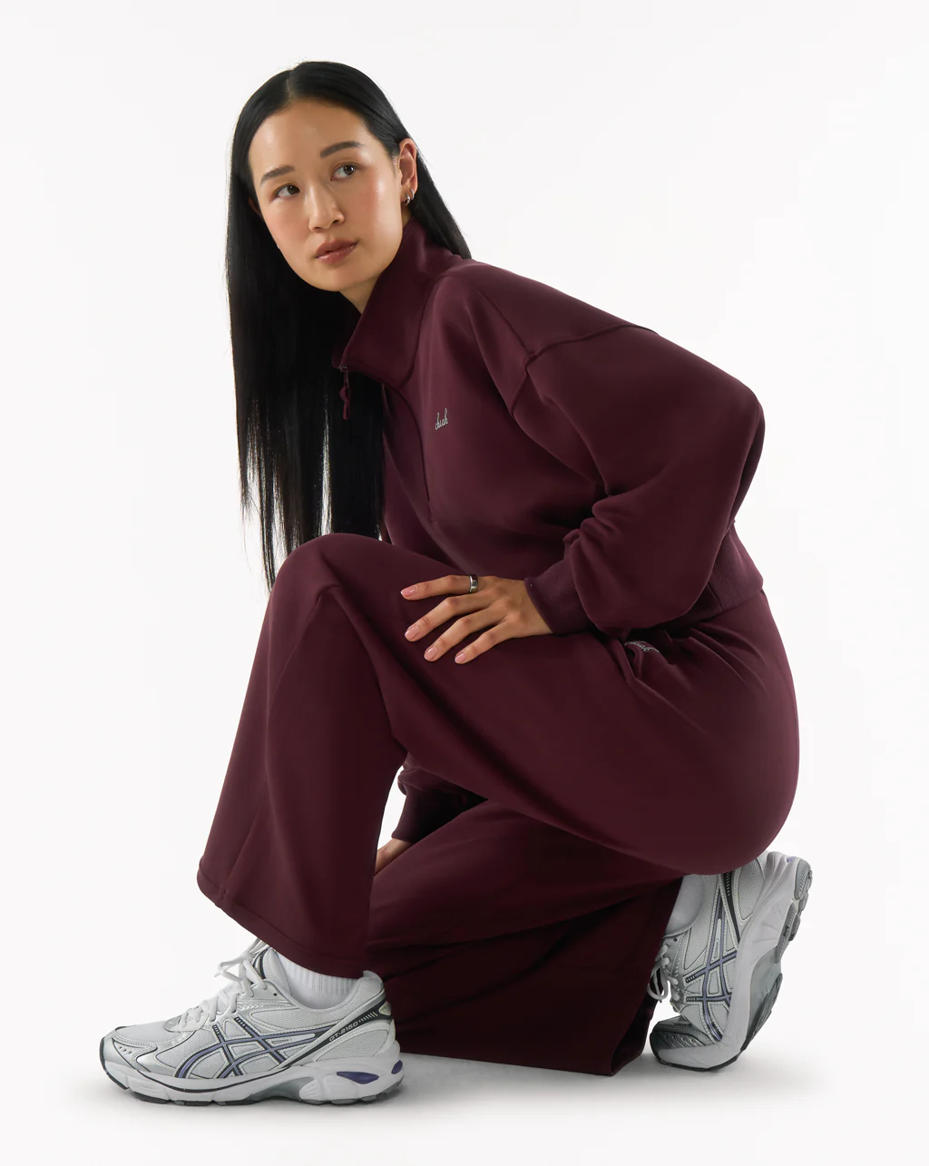 Quarter Zip Sweater Crop - Image 10