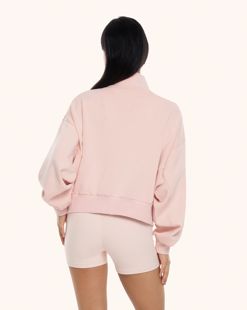 Quarter Zip Sweater Crop - Image 32
