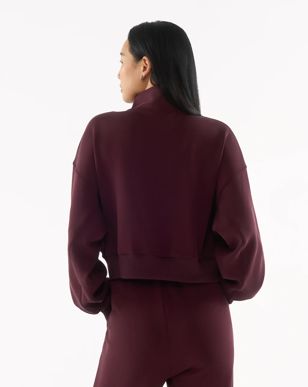 Quarter Zip Sweater Crop - Image 6
