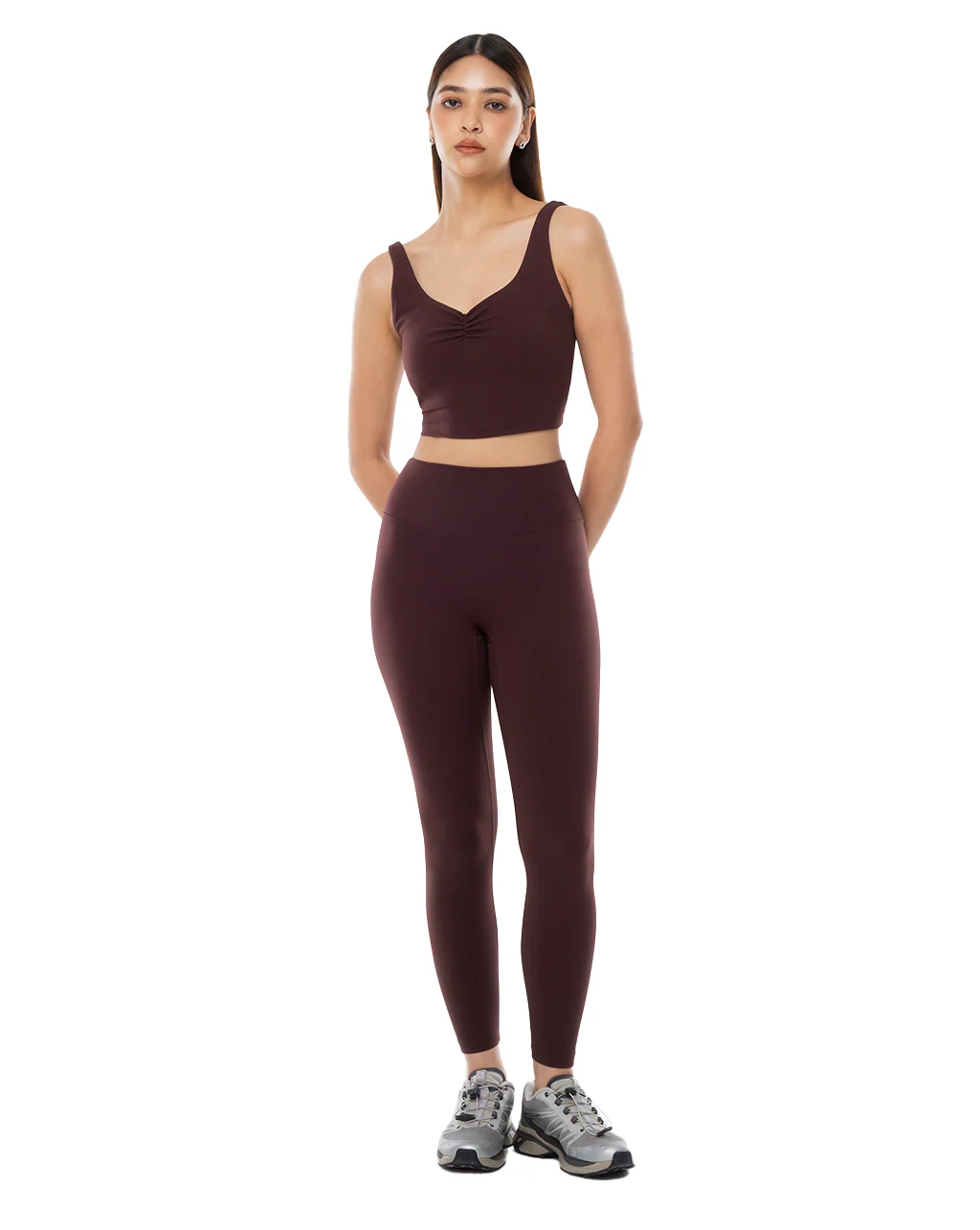 Scrunch Longline Bra - Image 9