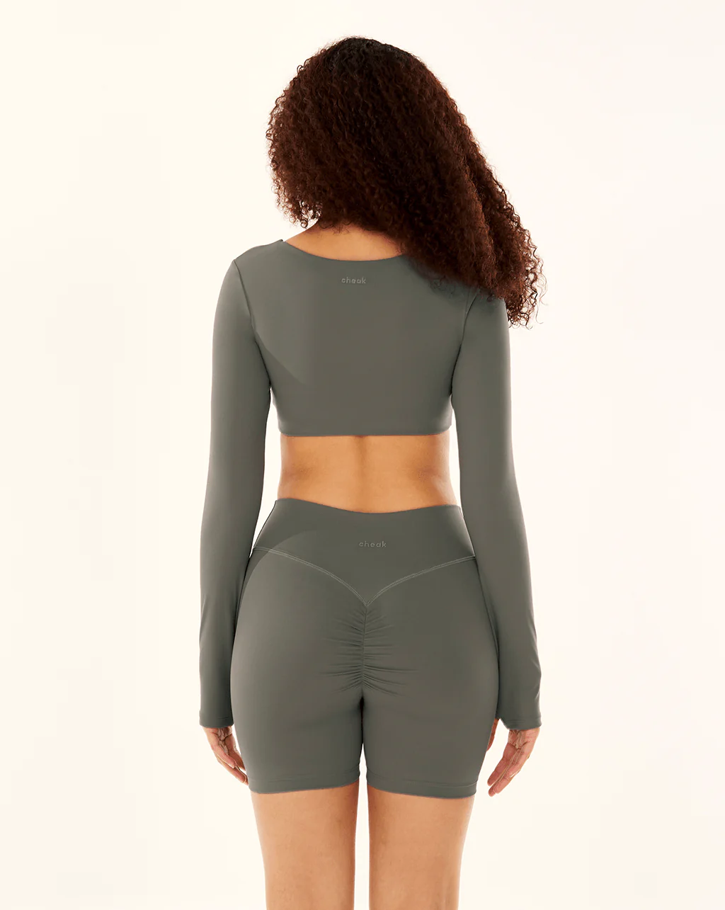 Scrunch Padded Long Sleeve Top - Image 14