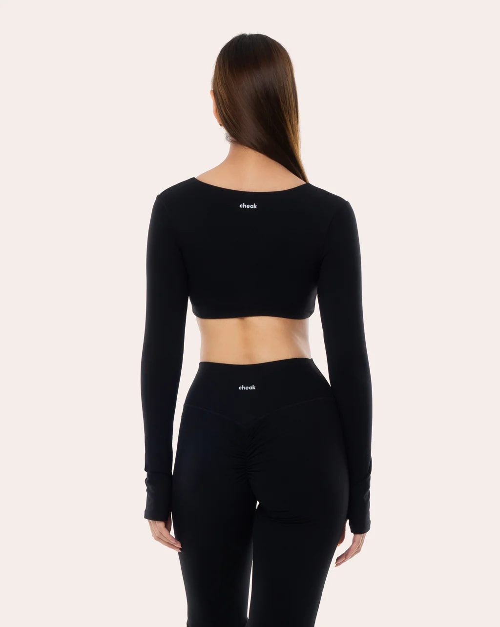 Scrunch Padded Long Sleeve Top - Image 9